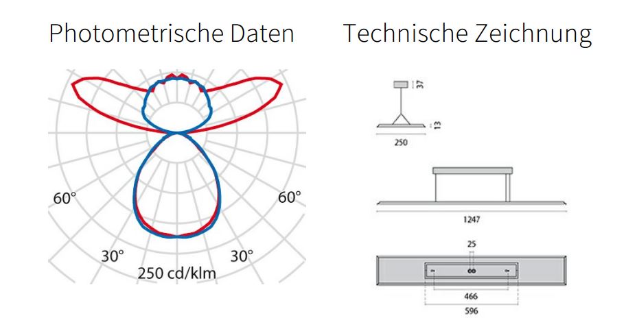 SL713LED Pendelleuchte von Spittler
