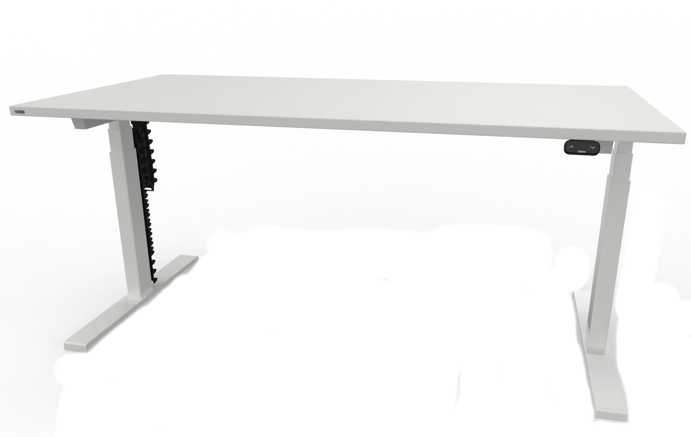Sympas Sitz-/Steh-Tisch 65 - 125 cm hoch von Assmann Büromöbel