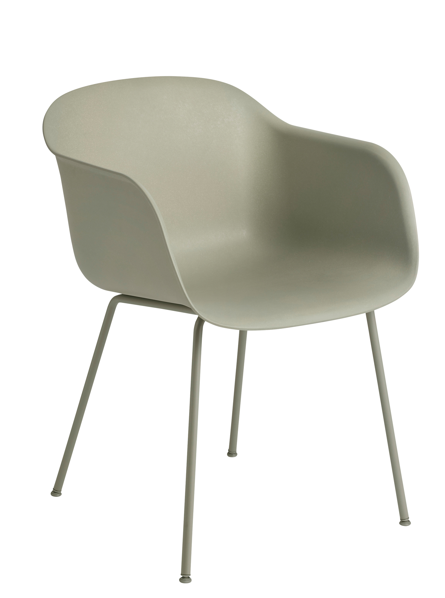 Fiber Armchair Tube Base Stuhl Muuto