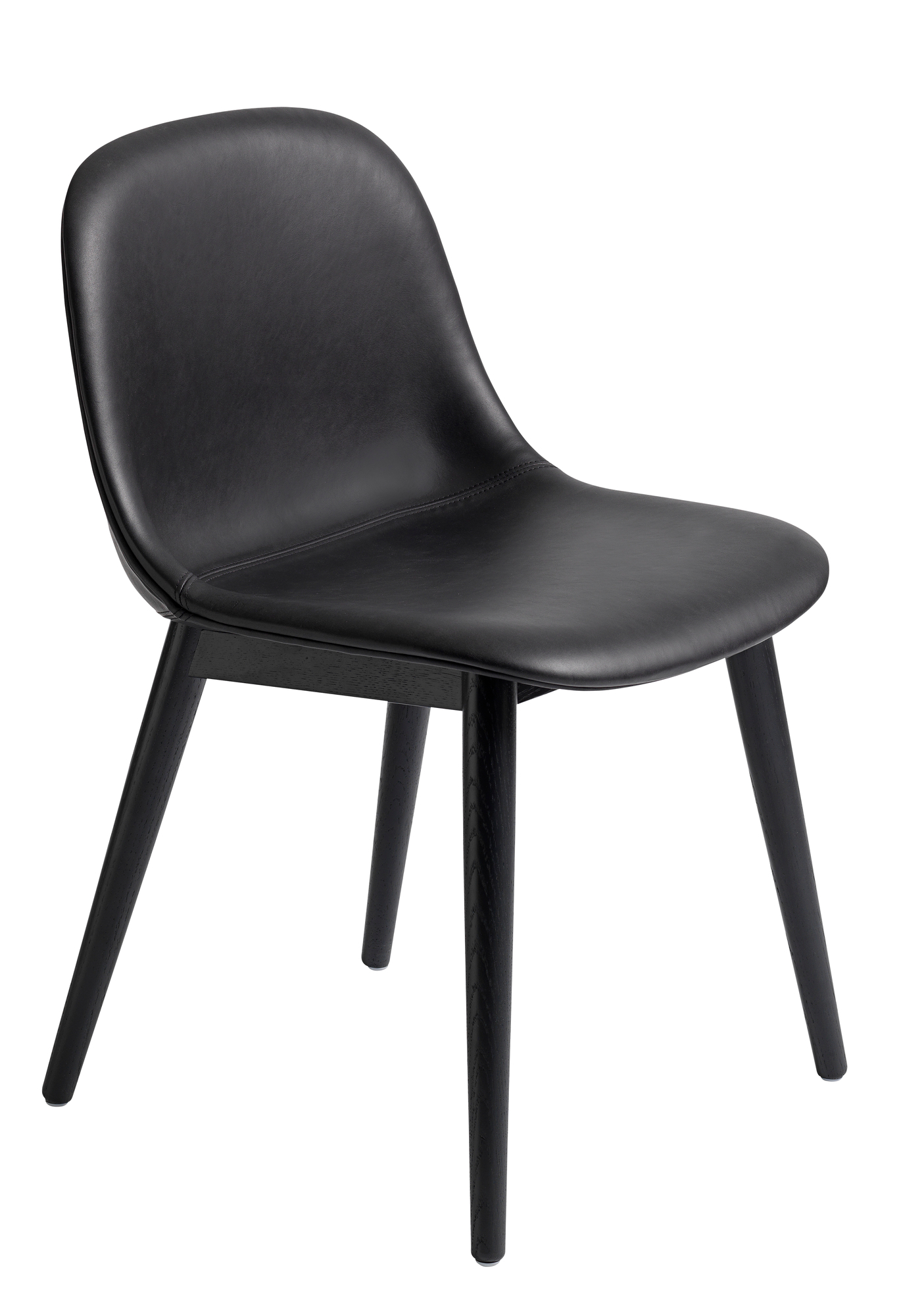 Fiber Side Chair Wood Base Stuhl Muuto