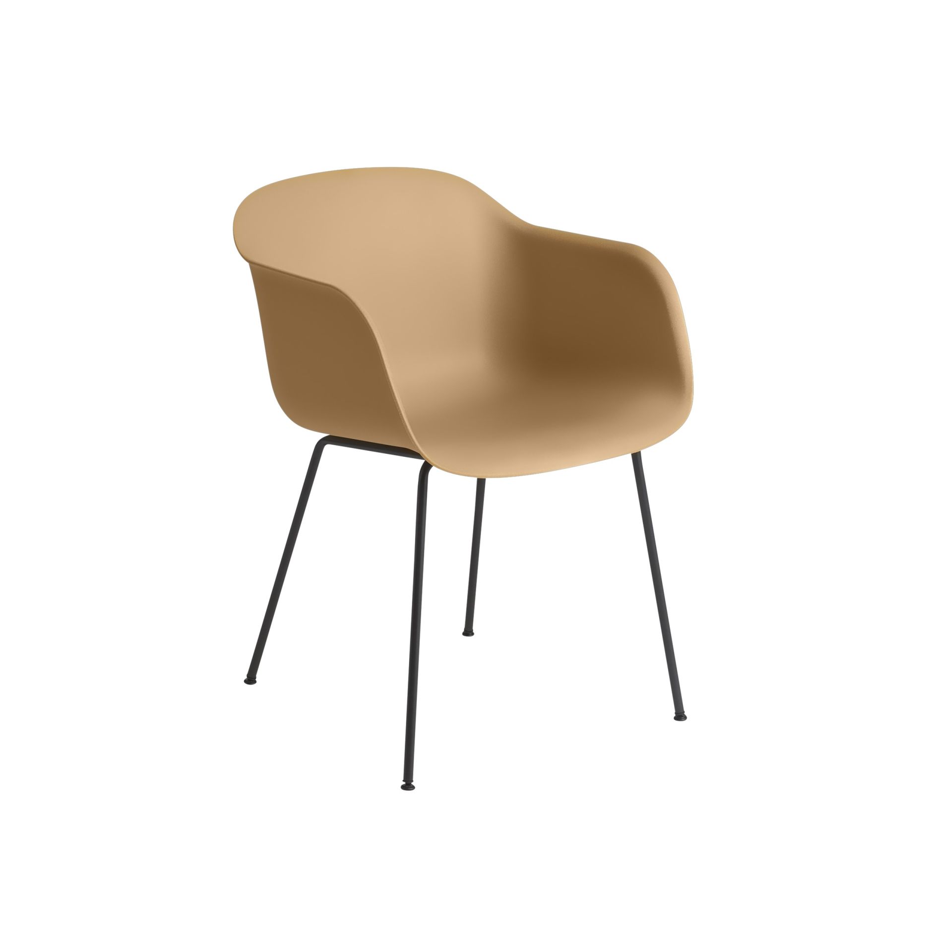 Fiber Armchair Tube Base Stuhl Muuto