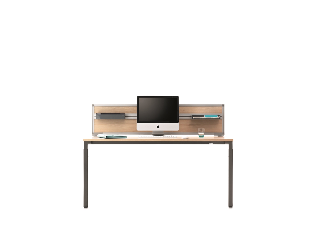 Kalidro Schreibtisch höhenverstellbar  62 - 86 cm hoch von Steelcase