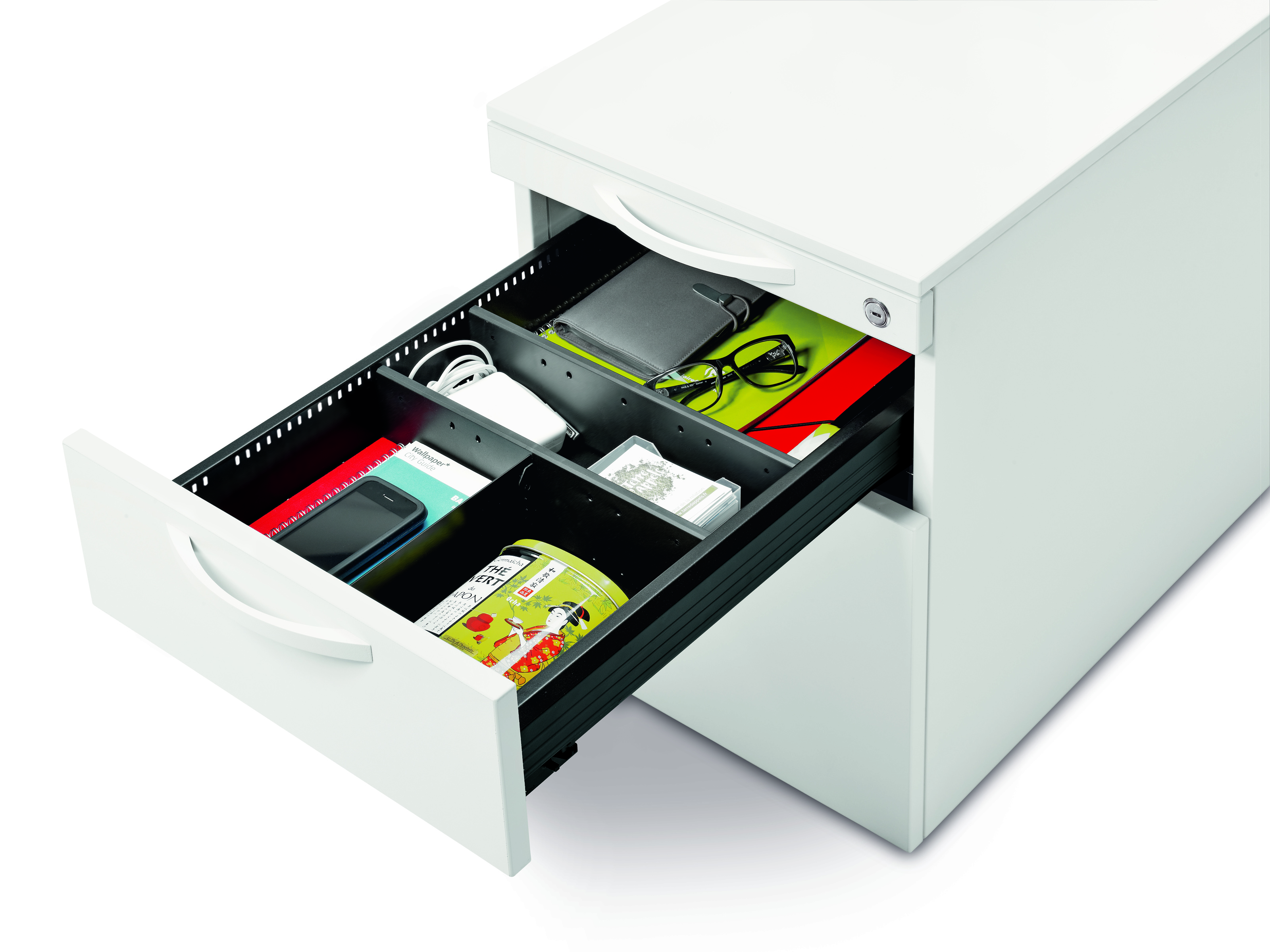 Implicit Anstell-Container 13HE, 80 tief von Steelcase