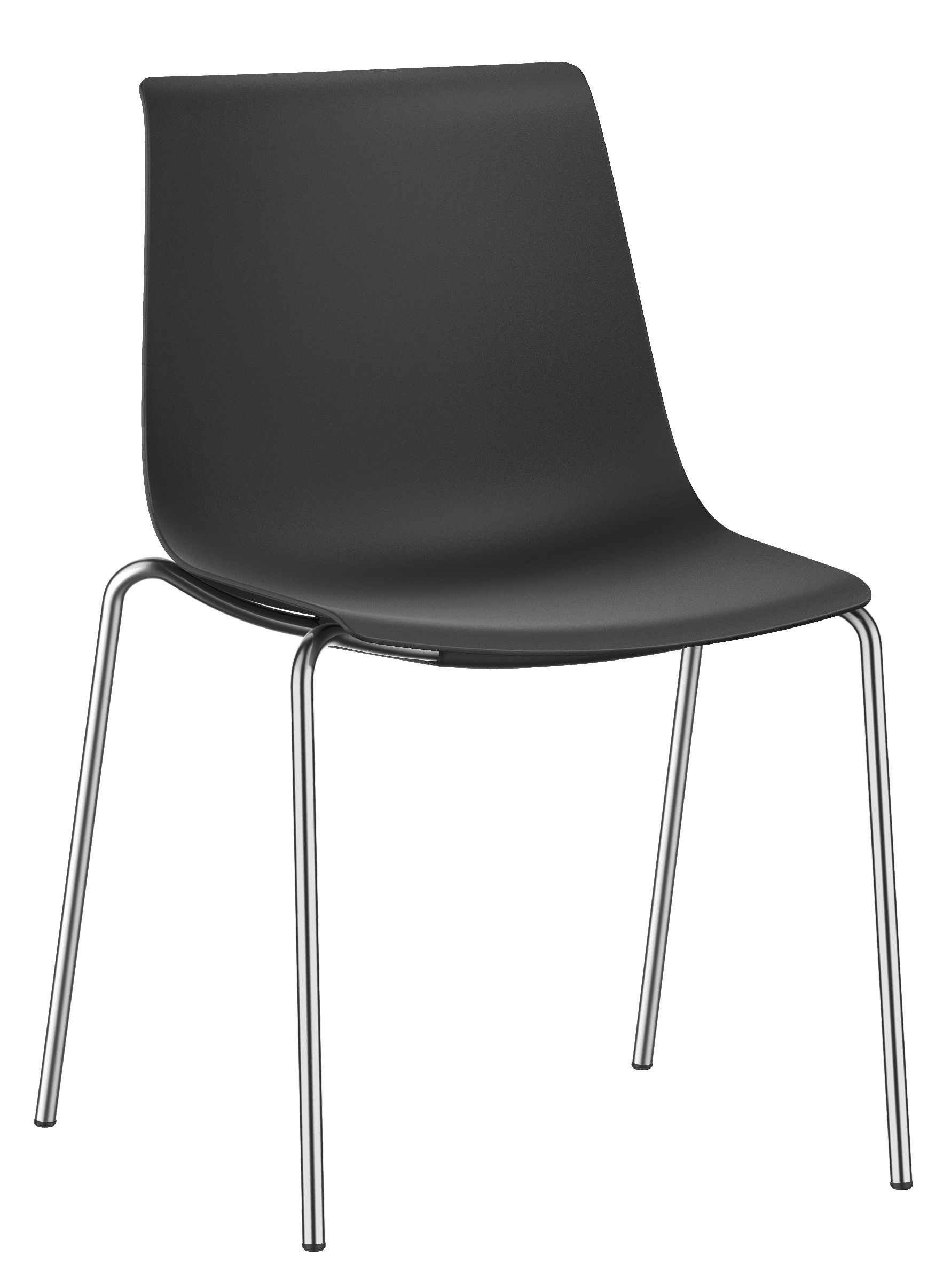 Shuffleis Besucherstuhl Vierfuß Interstuhl