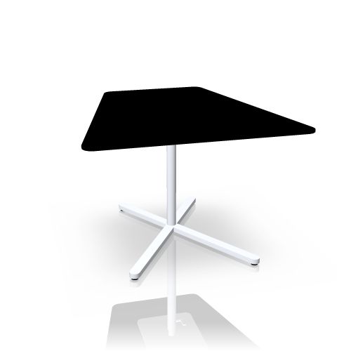 TANGRAMis5 Tisch Trapezform 60,5 cm x 64 cm, 40,5-62,5 cm hoch von Interstuhl