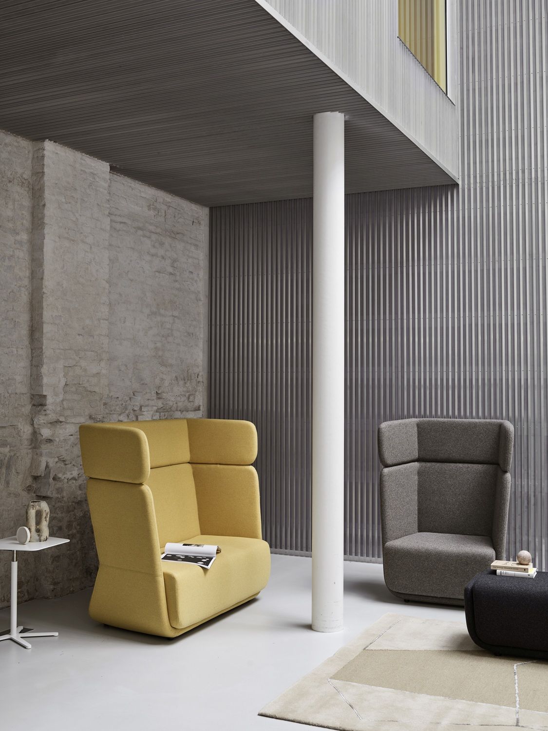 Basket Sofa Highbackrest Softline