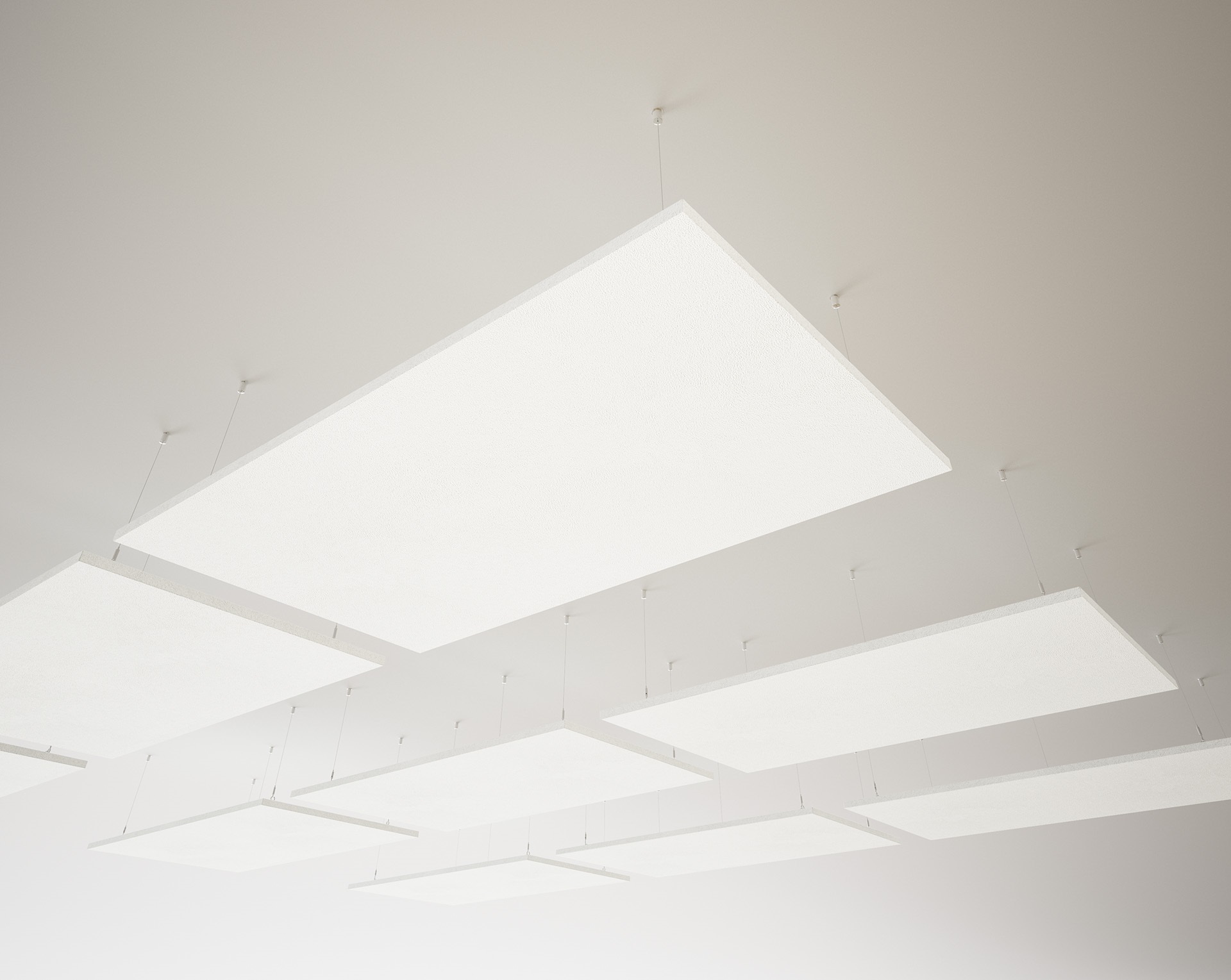 Terio Plus Akustik Panel Decke horizontal von Palmberg