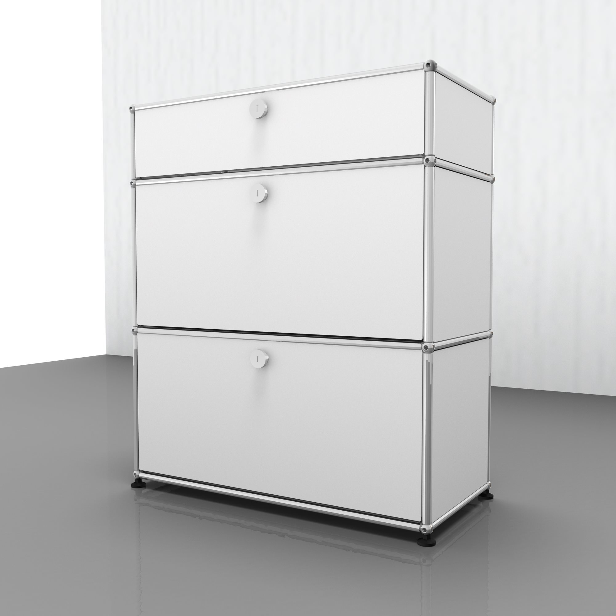 USM Haller Highboard mit 2 Klappen – QUICK SHIP