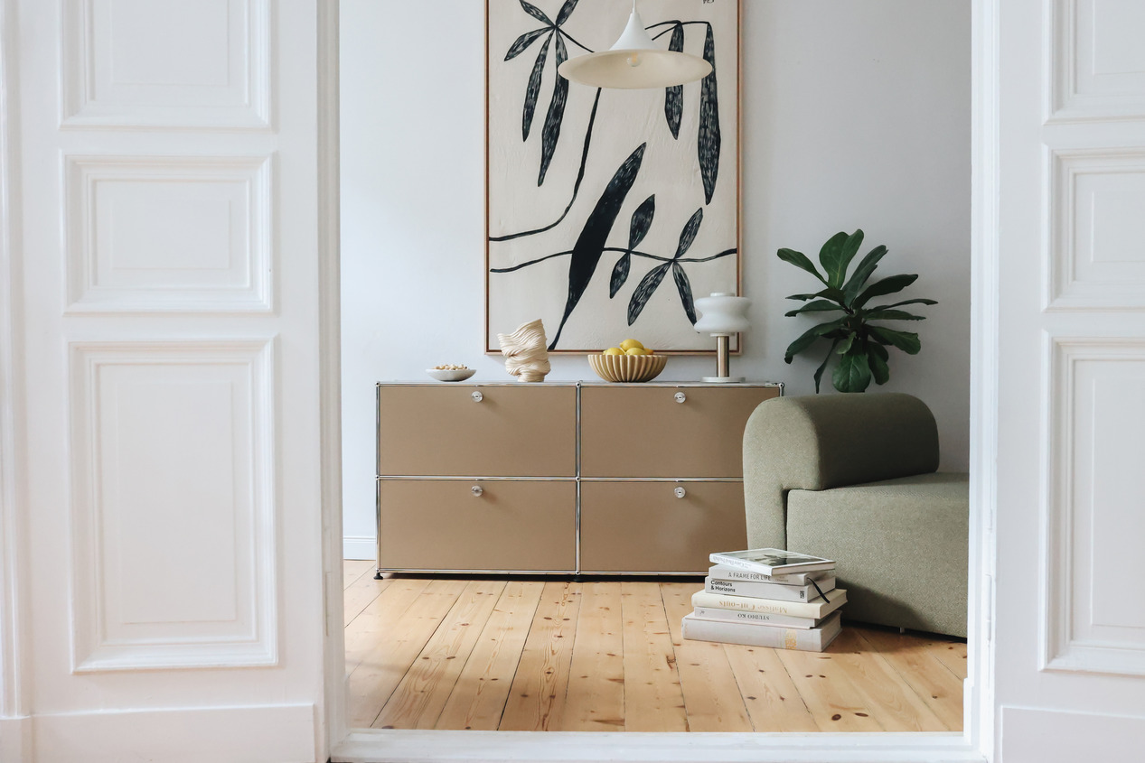 USM Haller Sideboard E2 mit 4 Klapptüren