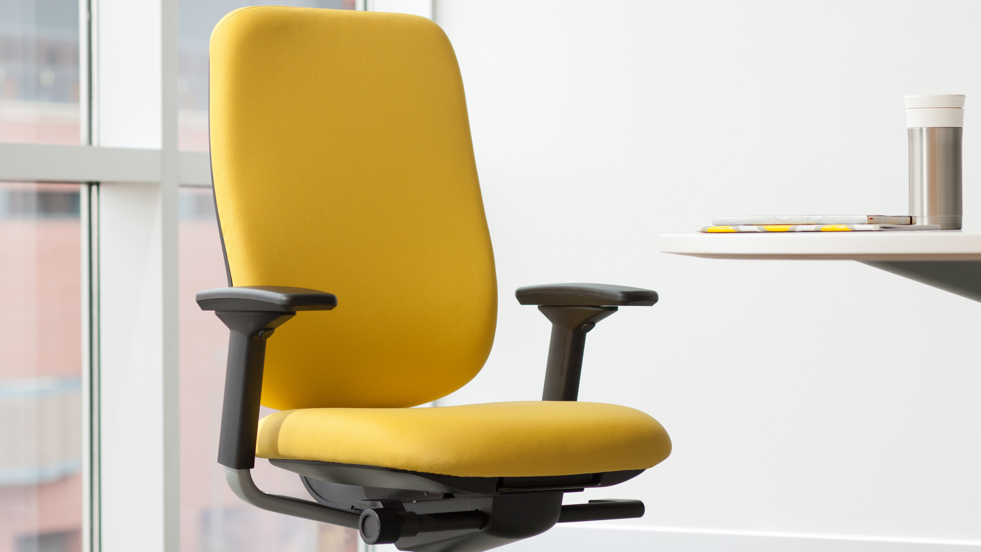 Reply Arbeitsstuhl Polsterrücken von Steelcase