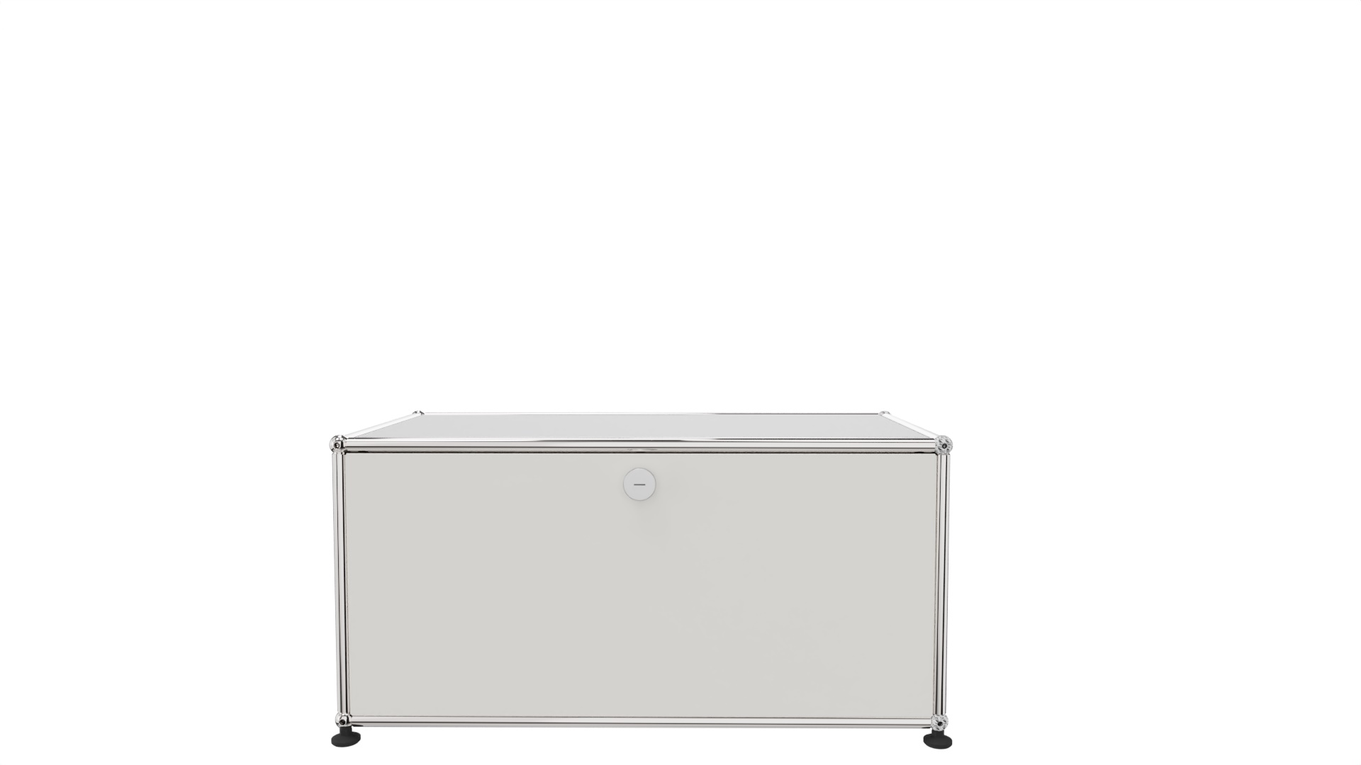 USM Haller Lowboard 1 Klappe Reinweiß - FAST DELIVERY
