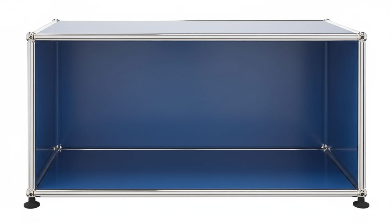 USM Haller Lowboard Offen Enzianblau