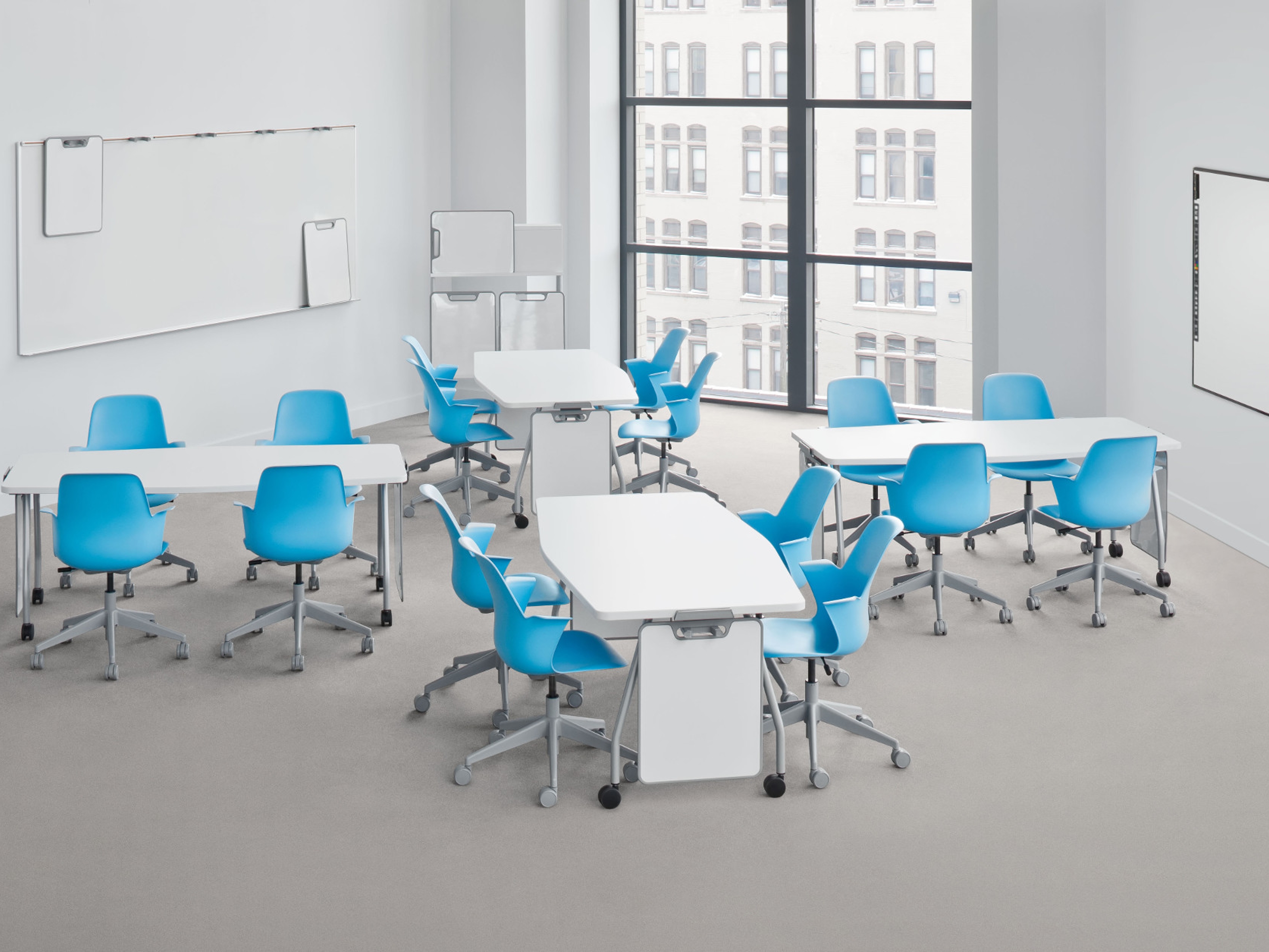 node Stuhl ohne Schreibtablar von Steelcase