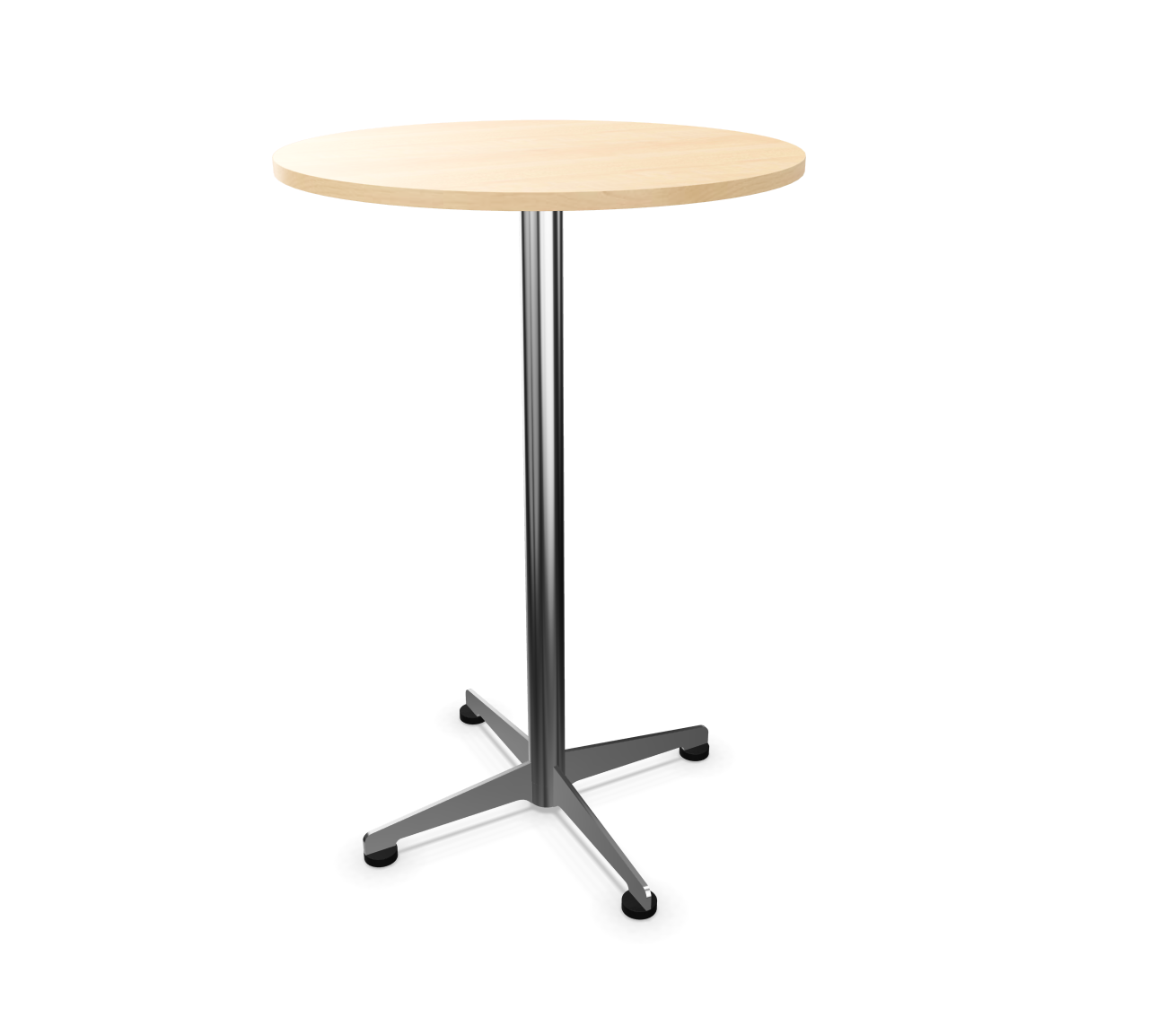 Stehtisch "pivot" klappbar rund von Brunner