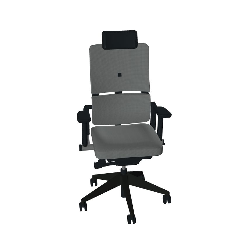 Please Arbeitsstuhl mit Kopfstütze von Steelcase | 468210MP