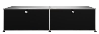 USM Haller Lowboard 2 Klappen Graphitschwarz - FAST DELIVERY USM Haller Lowboard 2 Klappen Graphitschwarz - FAST DELIVERY