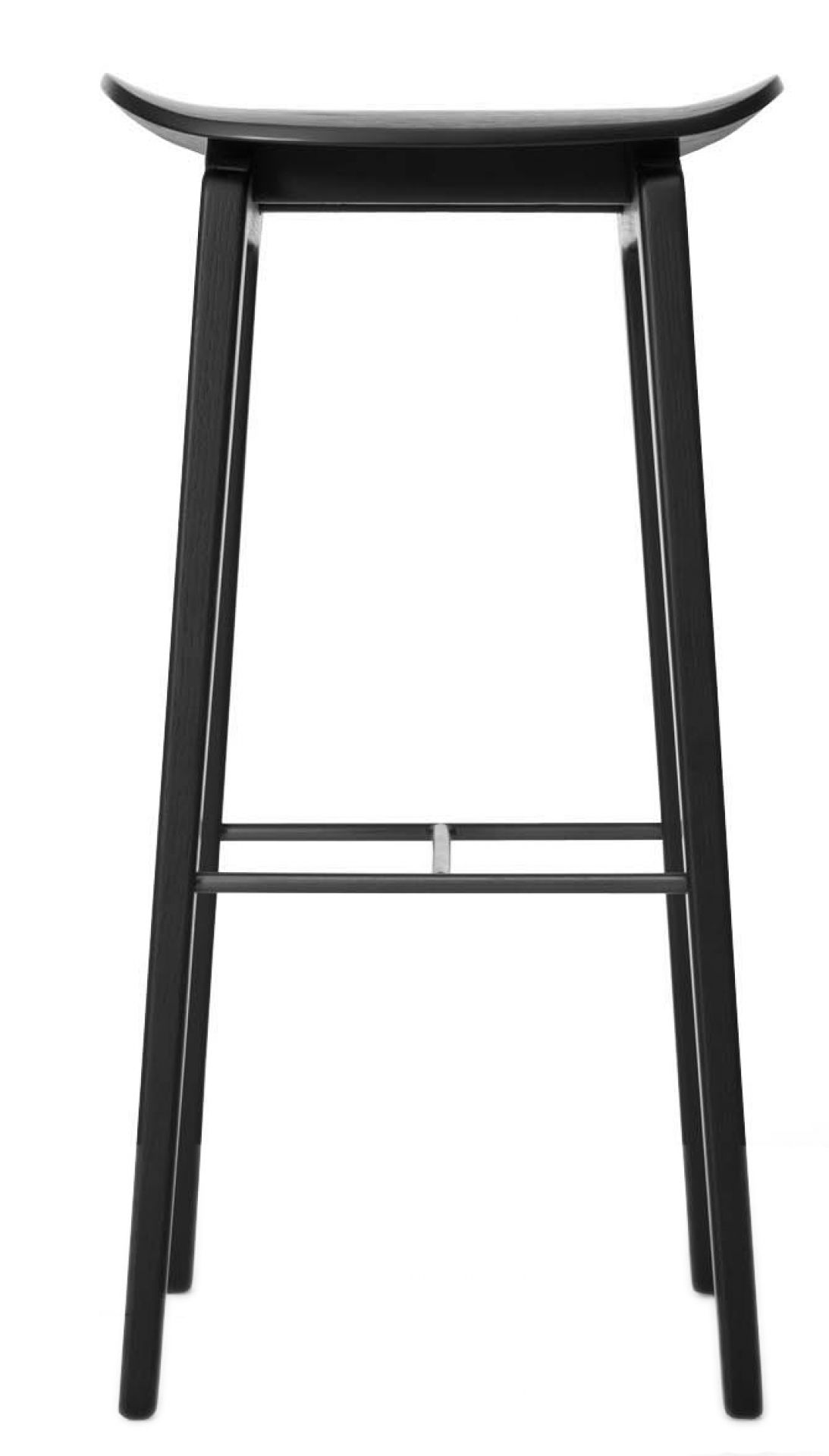 NY11 New York Barhocker Norr11 Eiche schwarz 75 cm