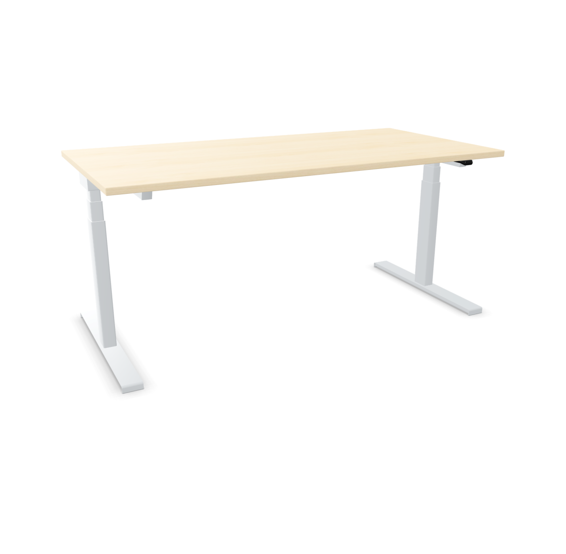 Sympas Sitz-/Steh-Tisch 65 - 125 cm hoch von Assmann Büromöbel
