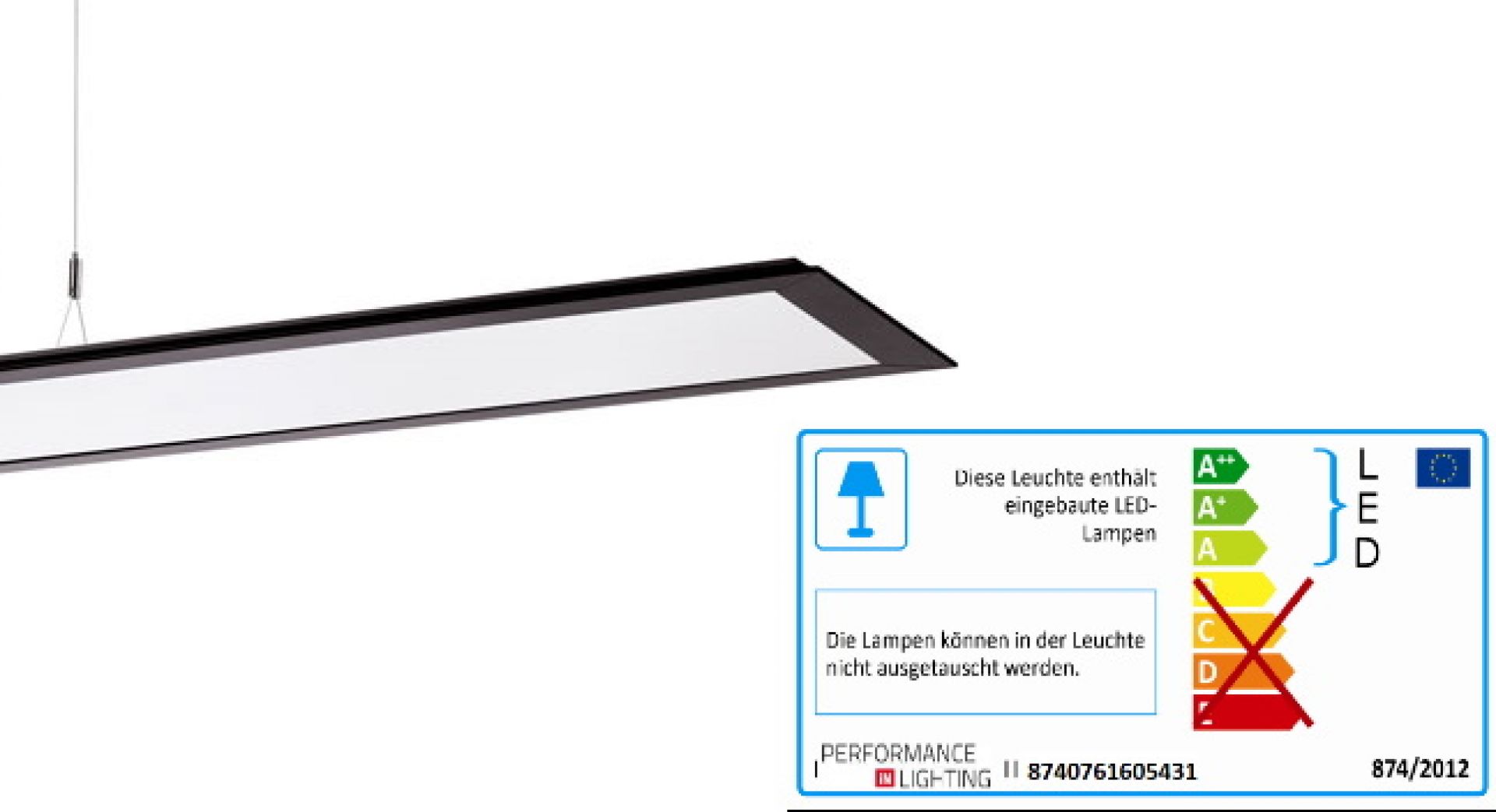 SL713LED Pendelleuchte von Spittler