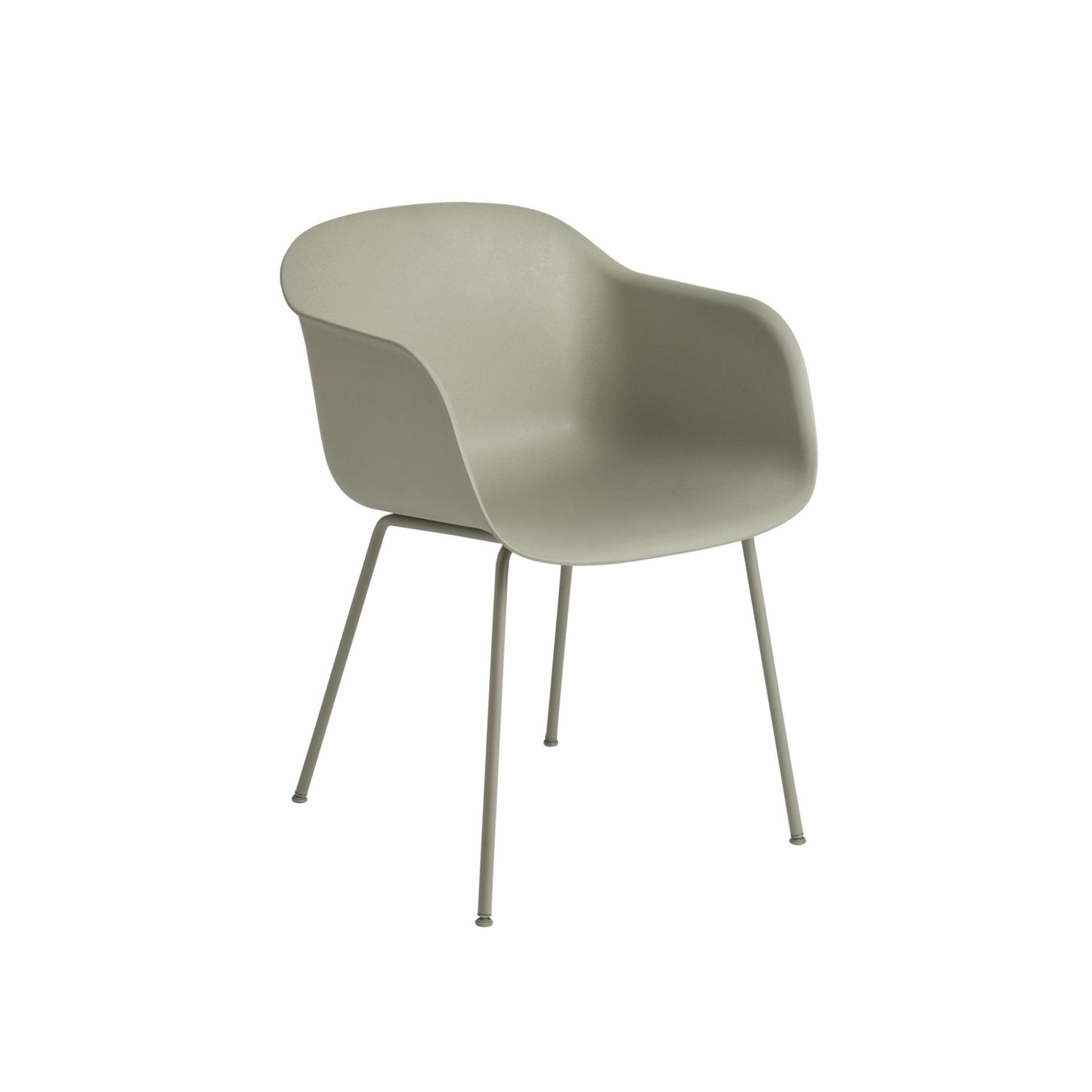 Fiber Armchair Tube Base Stuhl Muuto