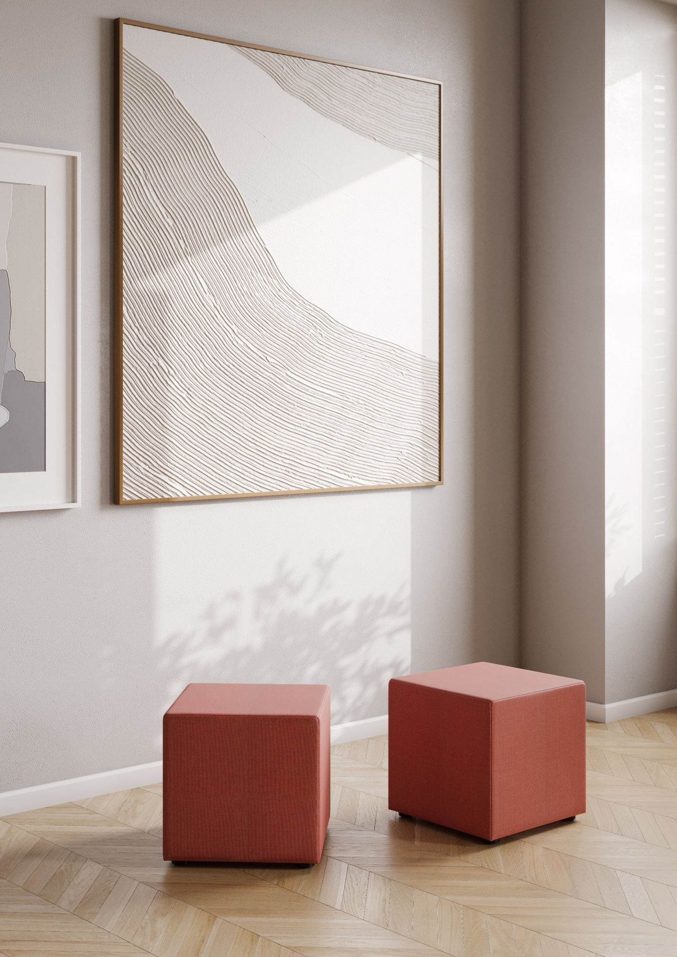 cube CUB R 425 Pouf Sitzhocker auf Rollen Bejot