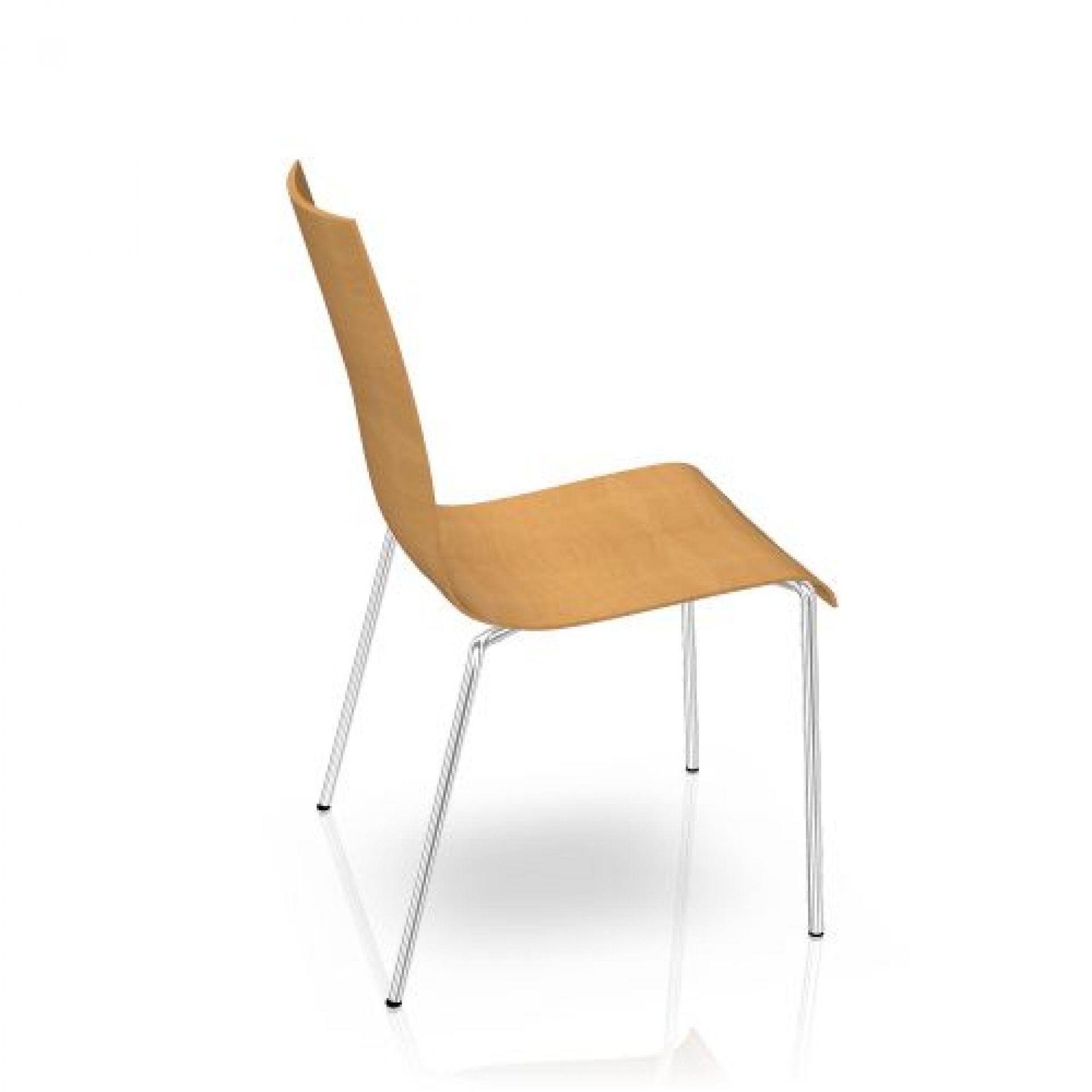Fina Schalenstuhl stapelbar von Brunner