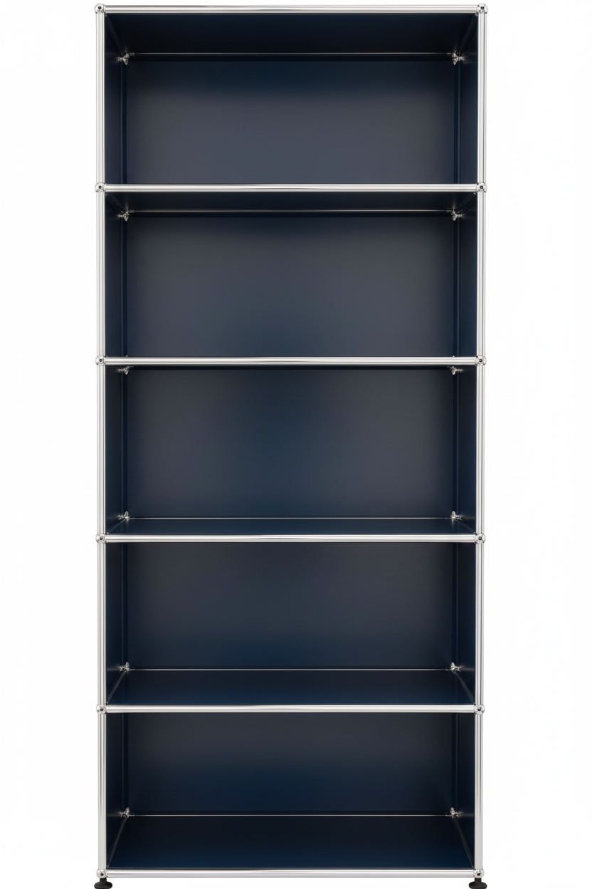 USM Haller Regal Offen H 179 cm Stahlblau