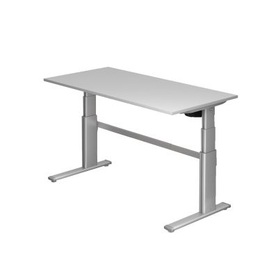 Sanderau Sitz-/Stehtisch 66 - 130 cm hoch, 160 cm breit Büromöbel Würzburg