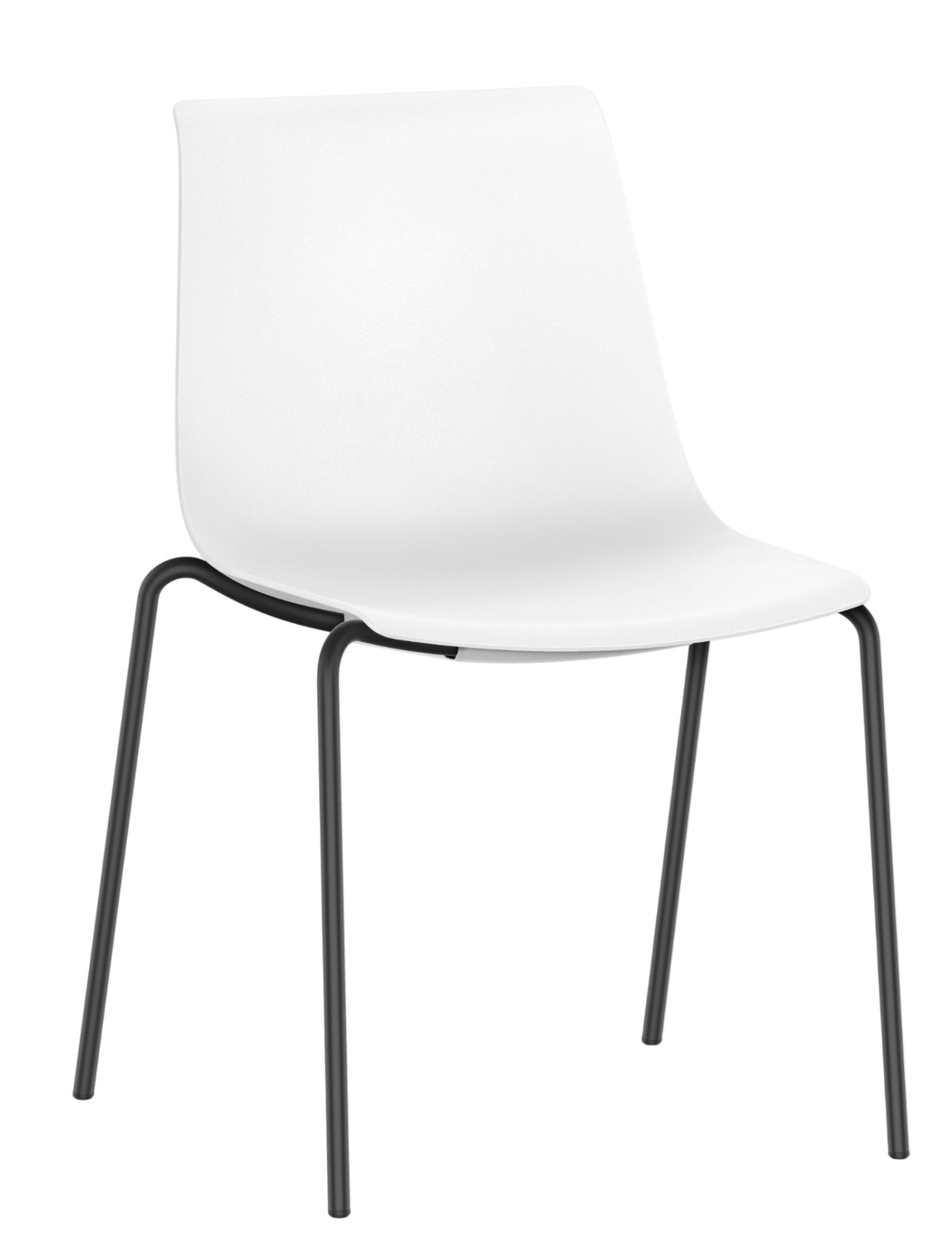 Shuffleis Besucherstuhl Vierfuß Interstuhl