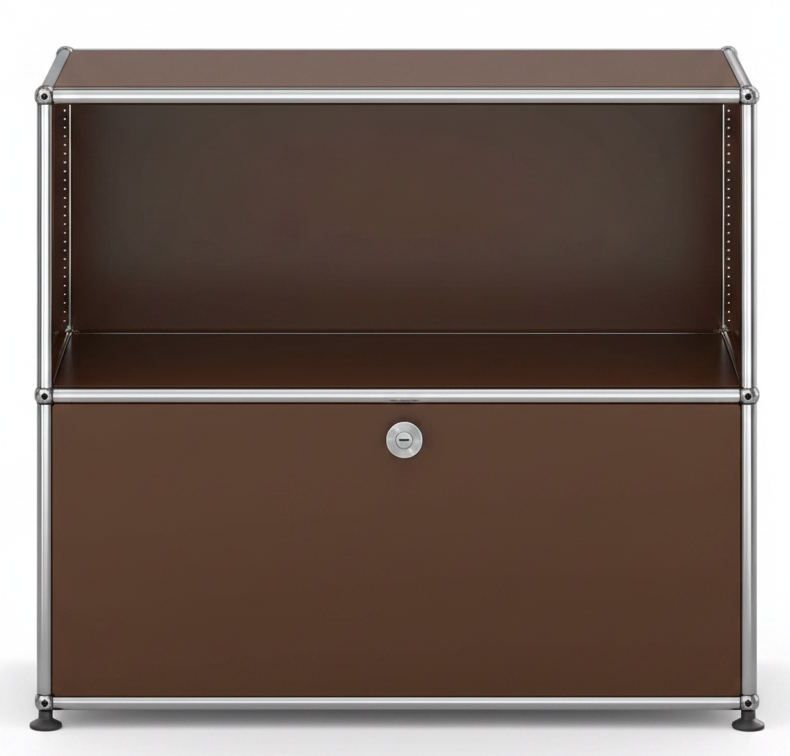 USM Haller Sideboard 1 Offen / 1 Klappe Braun
