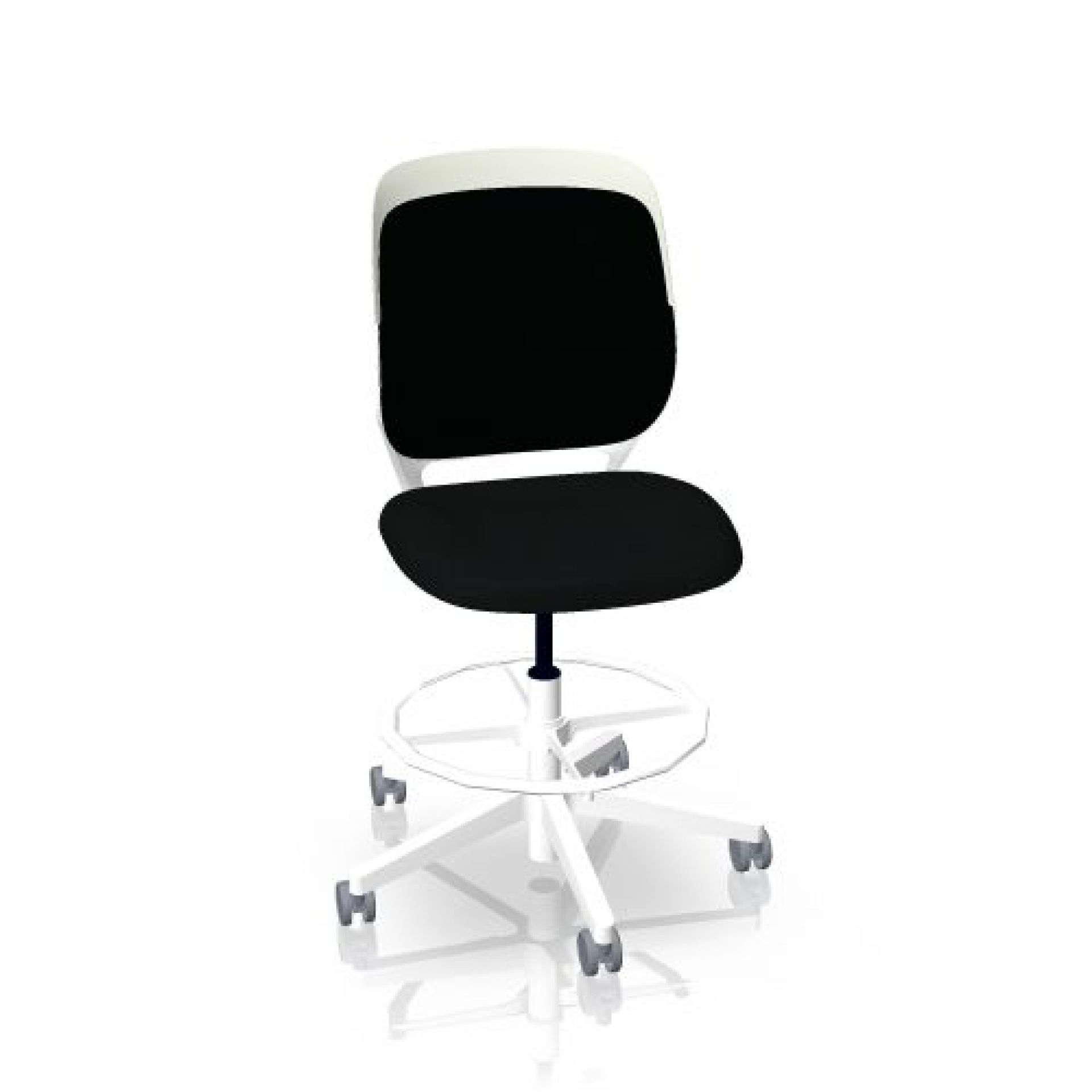 cobi Schalterstuhl Weiß von Steelcase