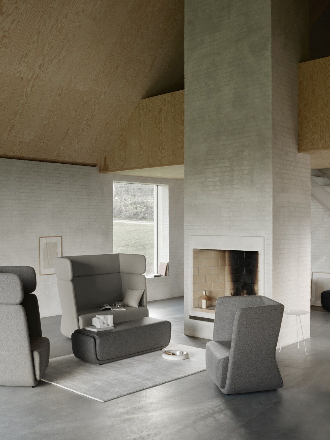 Basket Sofa Highbackrest Softline