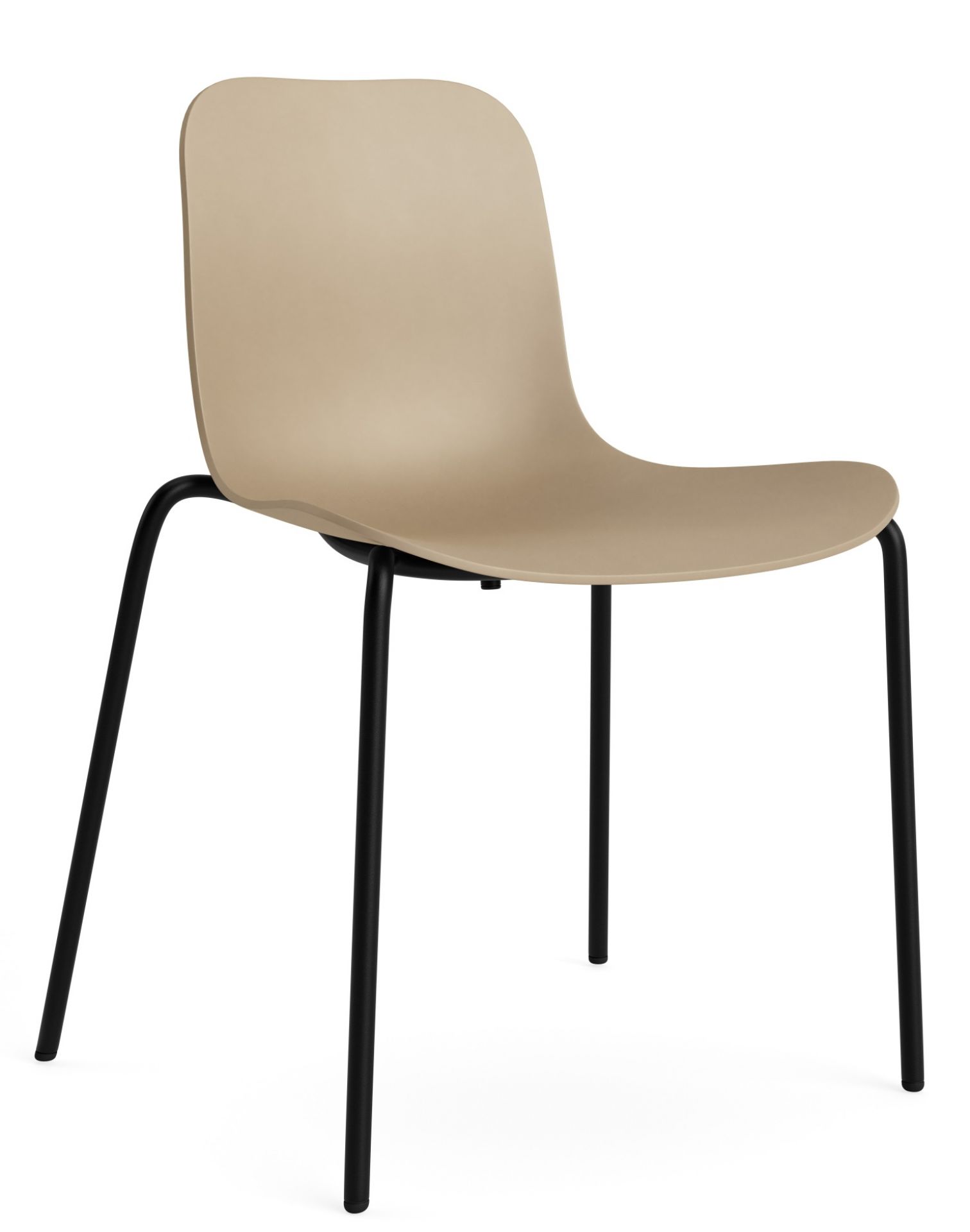 Langue Stack Chair Stuhl Norr11 Schwarz Ecru