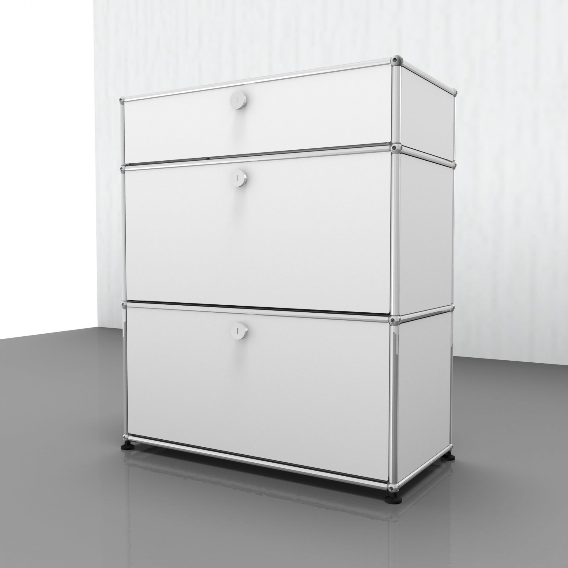 USM Haller Highboard mit 2 Klappen – QUICK SHIP