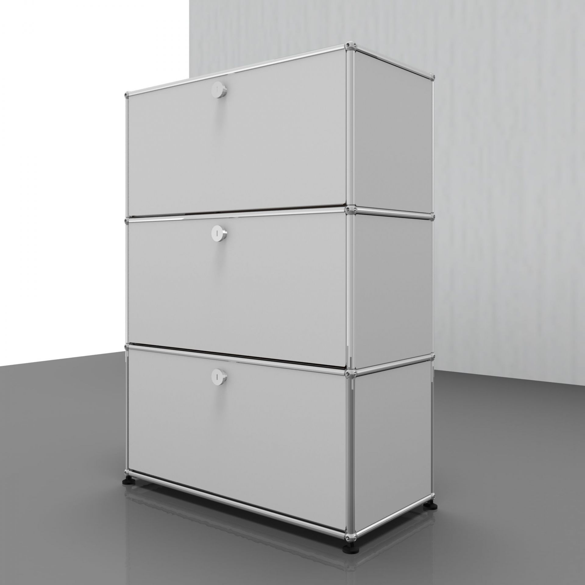 USM Haller Highboard mit 3 Klappen – QUICK SHIP
