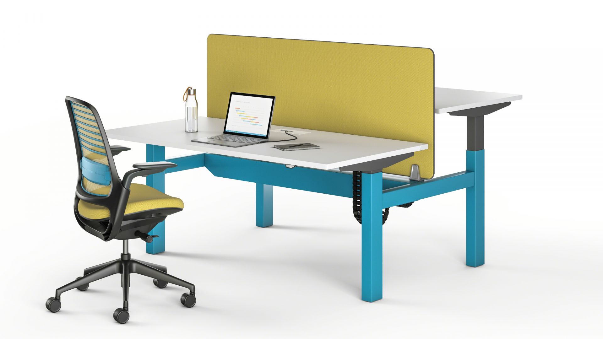 Migration Sitz-/Stehtisch 72 – 125 cm hoch von Steelcase