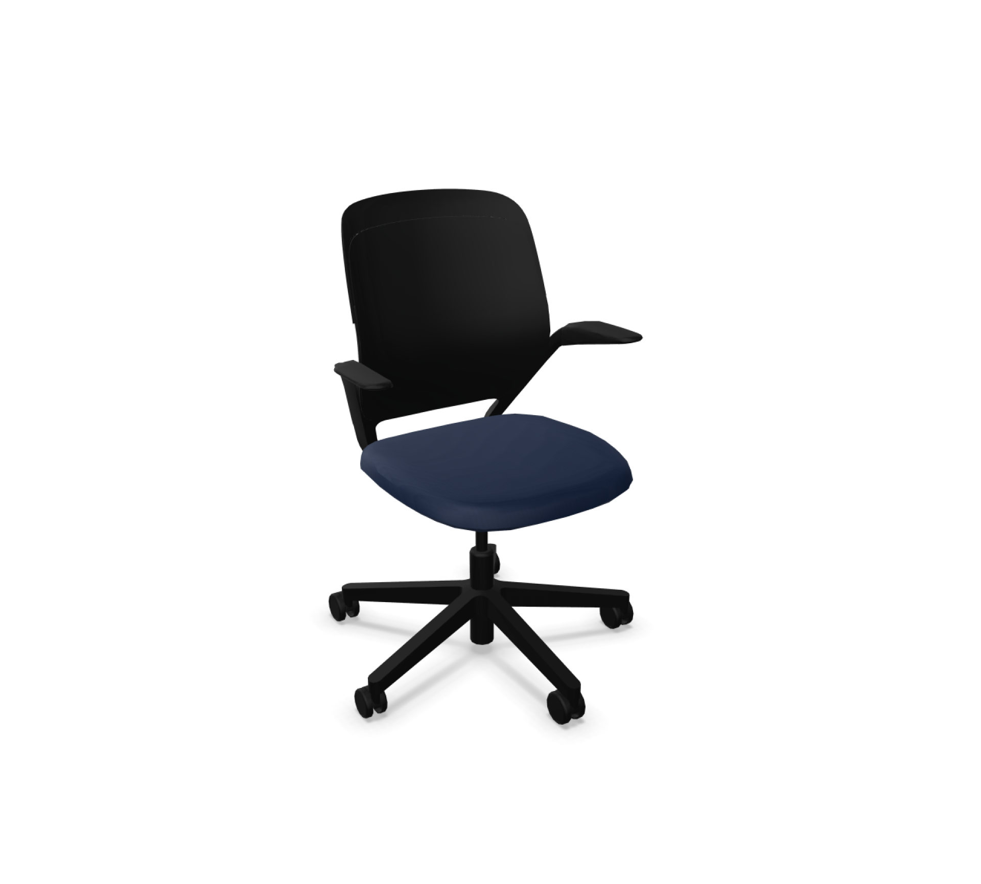 cobi Konferenz-Drehstuhl Schwarz von Steelcase