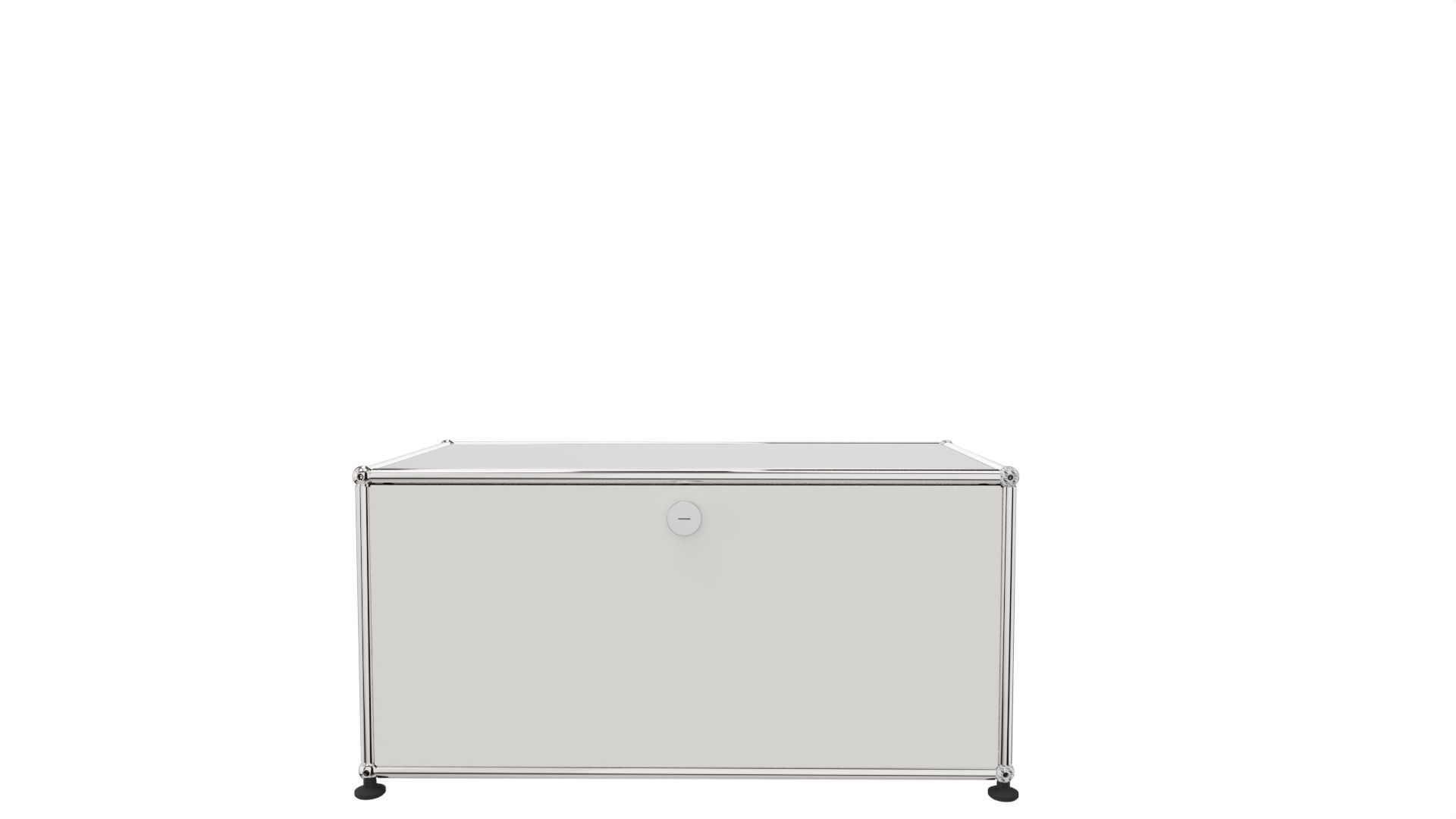USM Haller Lowboard 1 Klappe Reinweiß - FAST DELIVERY