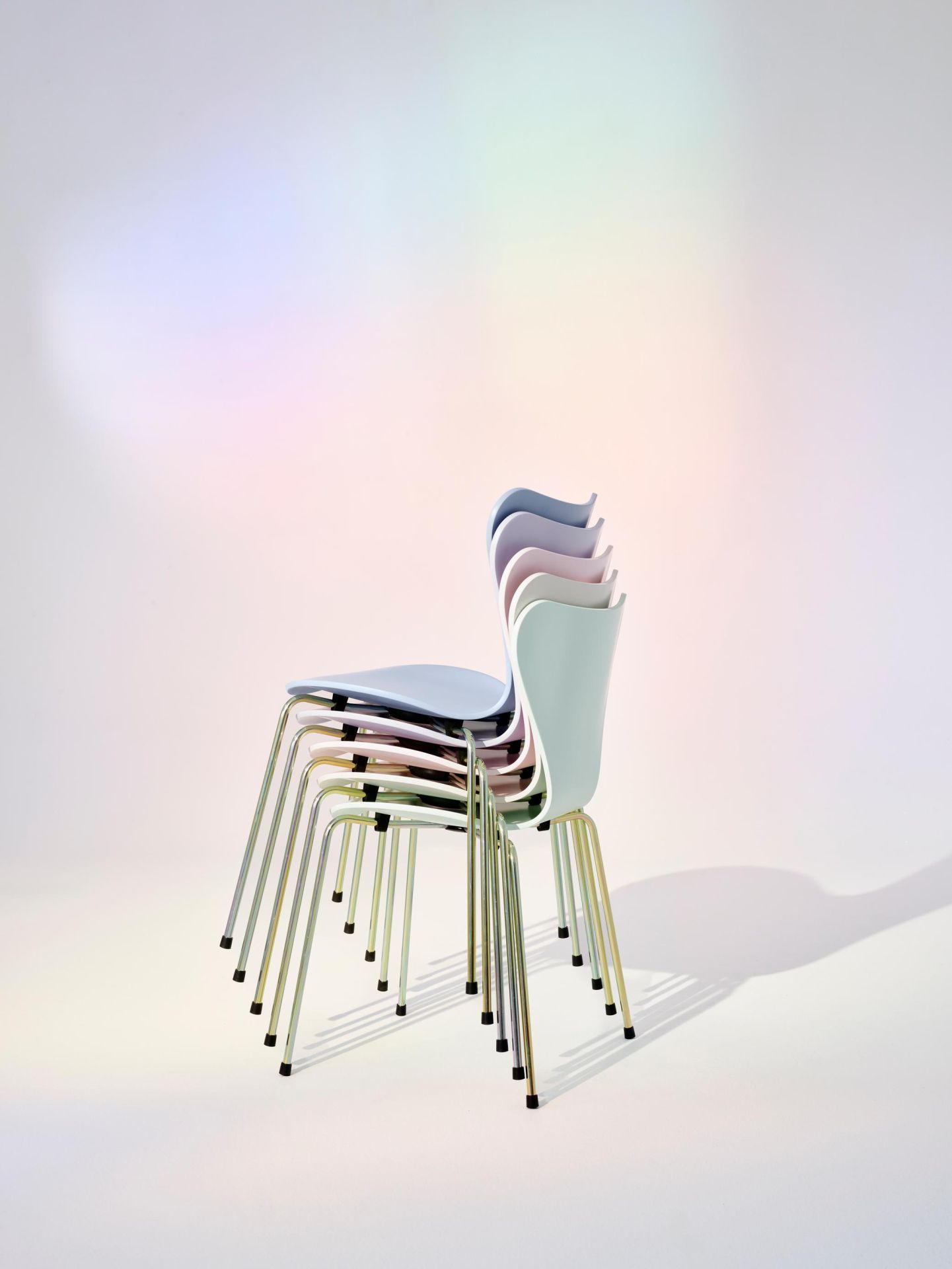 Siebener / Serie Stuhl 3107 Fritz Hansen Ever the Sevener LIMITED EDITION
